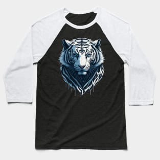 white tiger Baseball T-Shirt